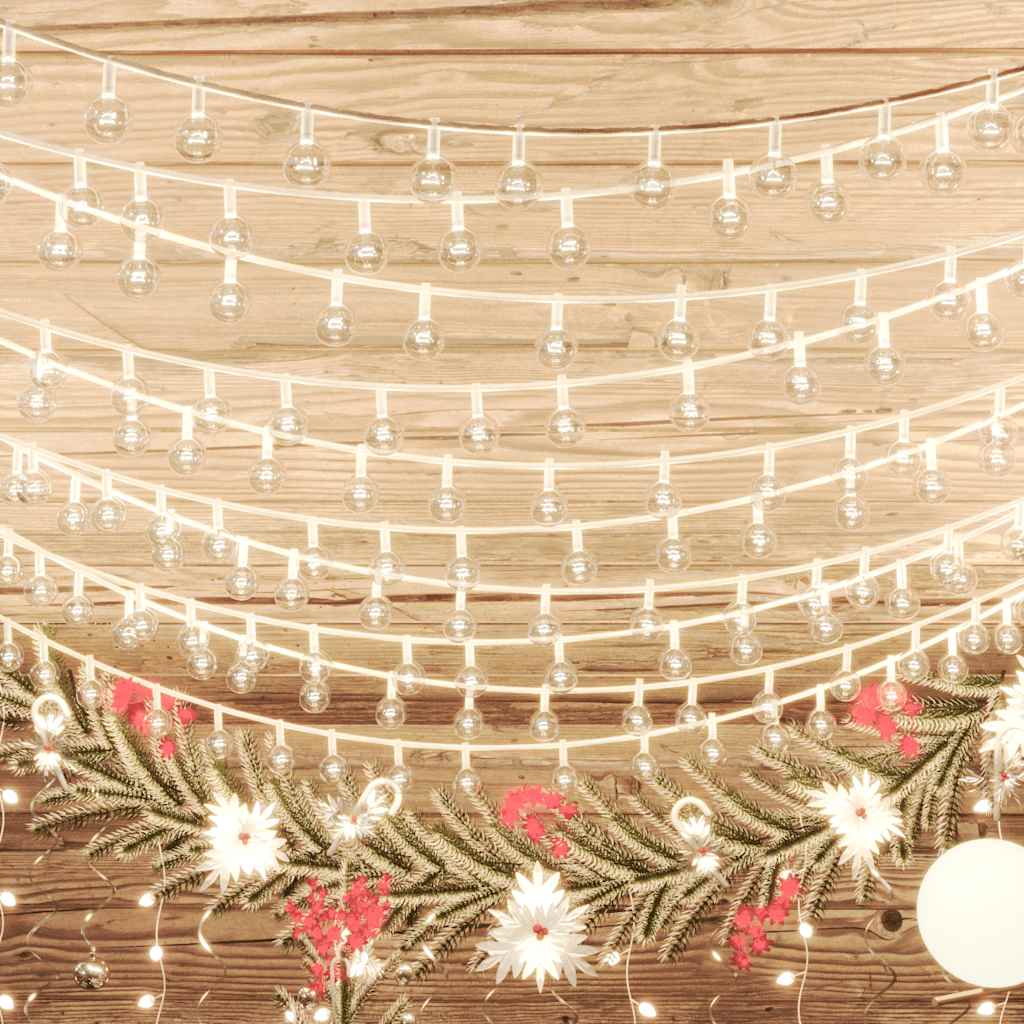 Globe Fairy String Lights 40m 400 LED Warm White 8 Function
